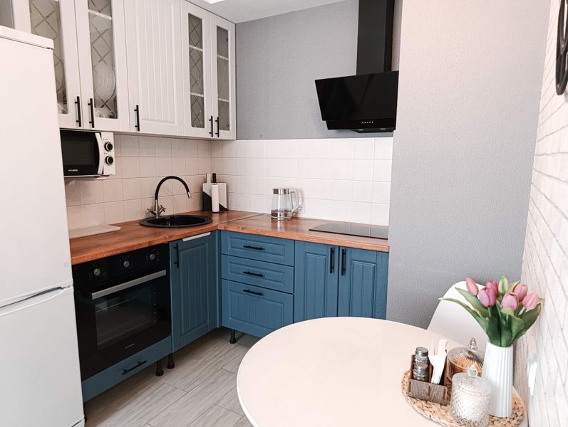 Кухня-гостиная.