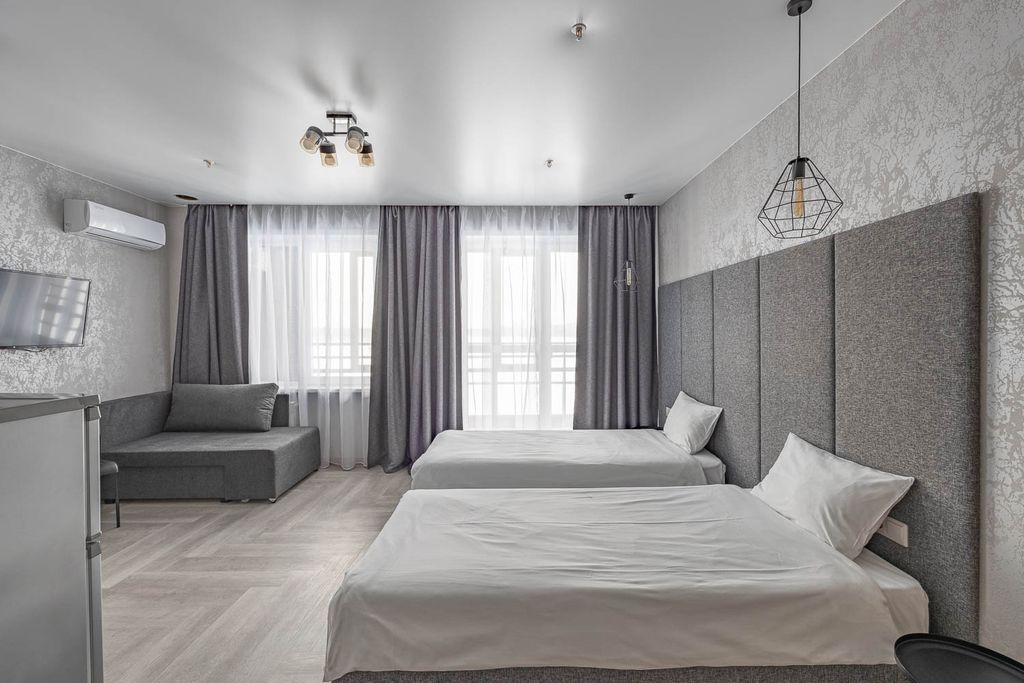 Апартаменты полулюкс Трехместный с видом на реку (Твин)