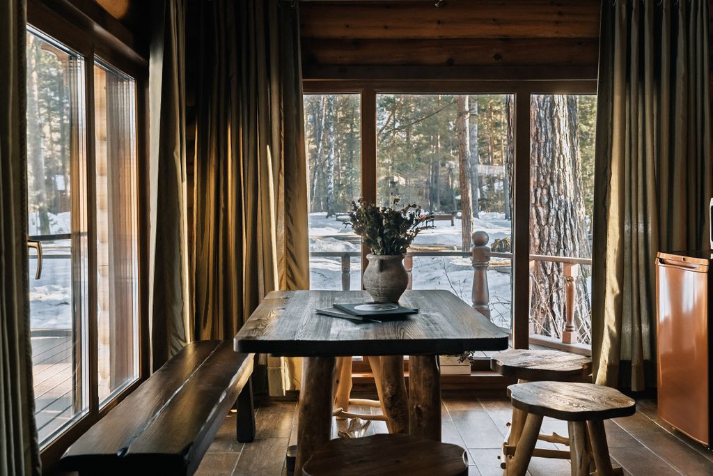 Дом двухэтажный дом Тадрик с видом на лес