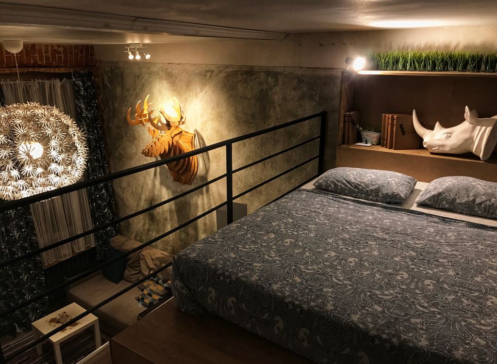 Апартаменты Eco Room двухуровневые с качелями в центре Ростова