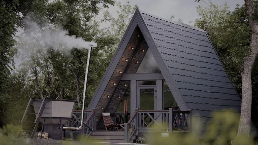 Дом Одноэтажный А-фрейм