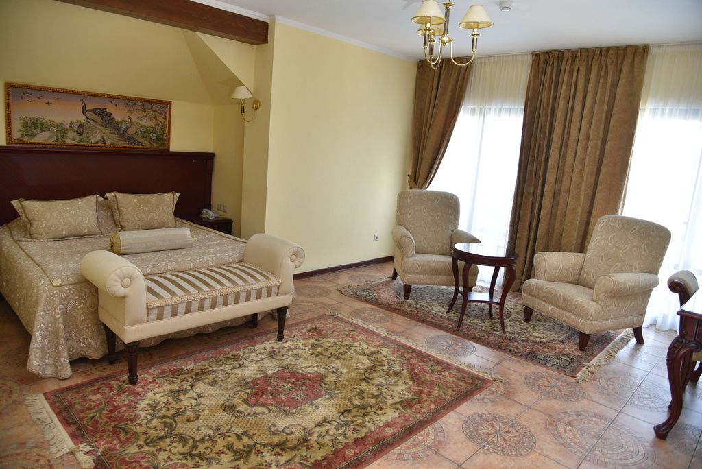 Двухместный номер с 1 кроватью люкс с видом на р.Дон