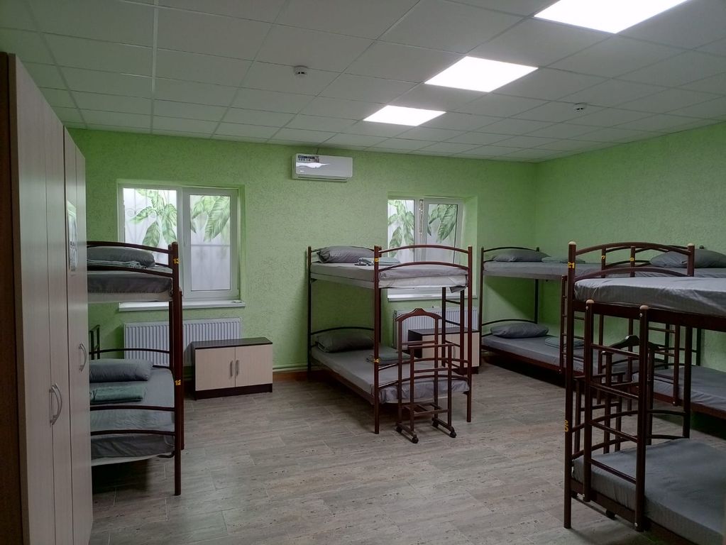 Многоместный смешанный номер кровать в общем номере