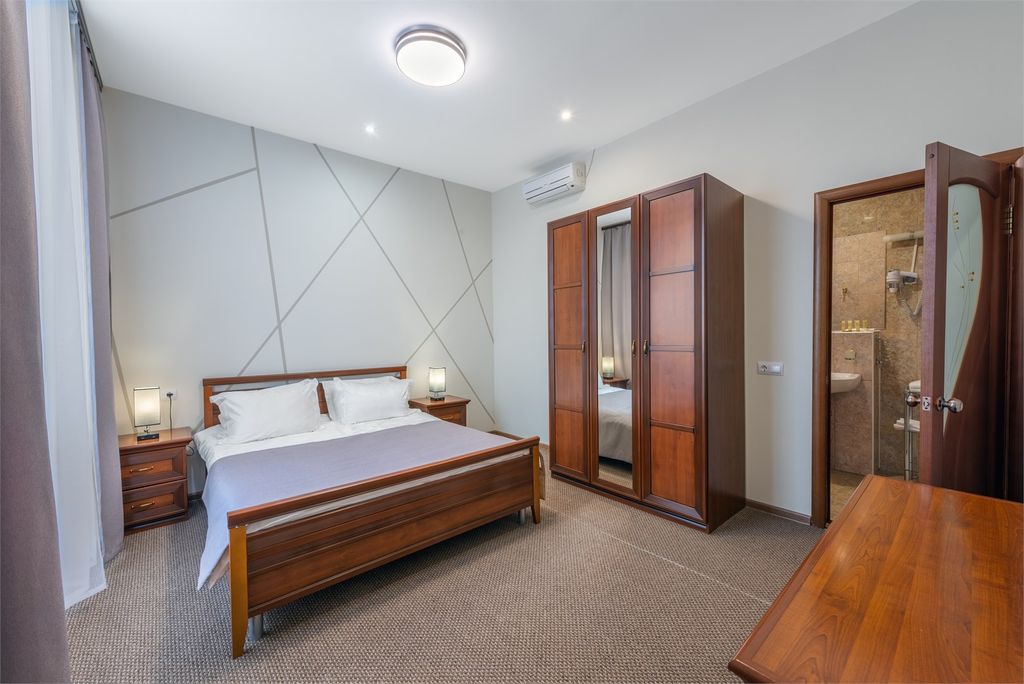 Двухместный номер с 1 кроватью люкс