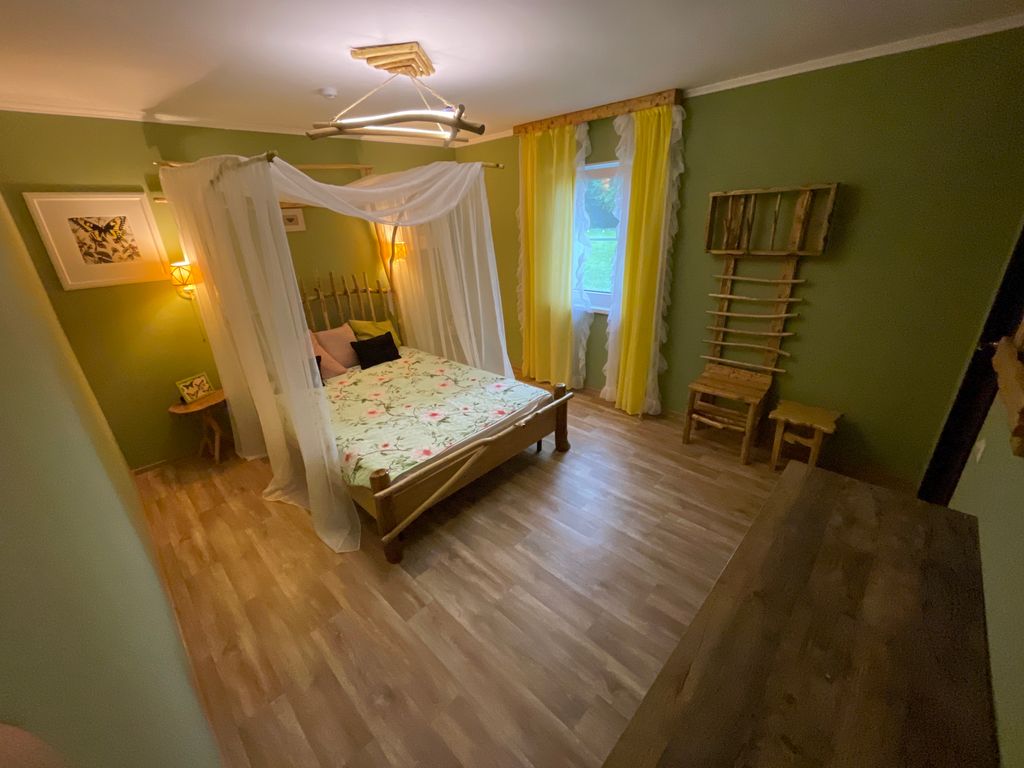 Двухместный номер с 1 кроватью комната бабочек