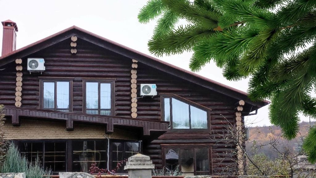 Дом шале срубовой дом