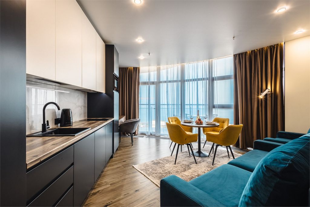 Апартаменты 2к Lagoon с прямым видом на море