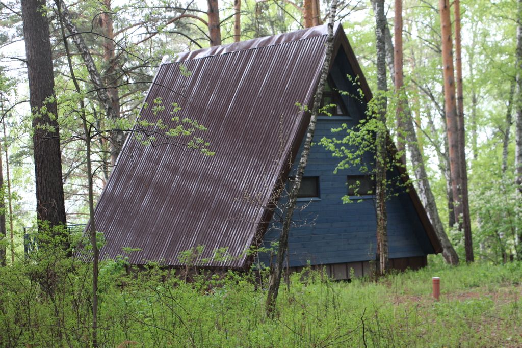 Дом Синий A-Frame
