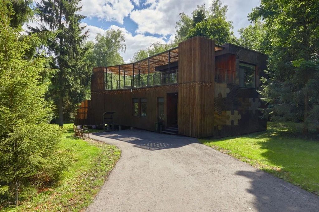 Дом гостевая эковилла с джакузи