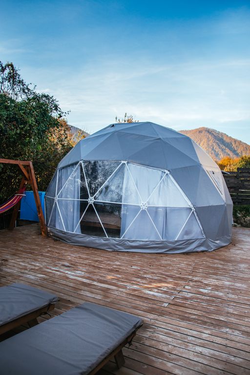 Купол Глемп с джакузи