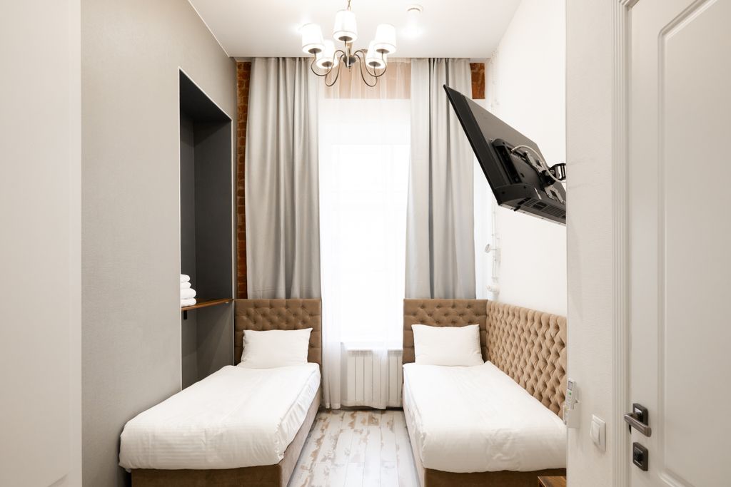 Двухместный номер с 2 отдельными кроватями улучшенные апартаменты