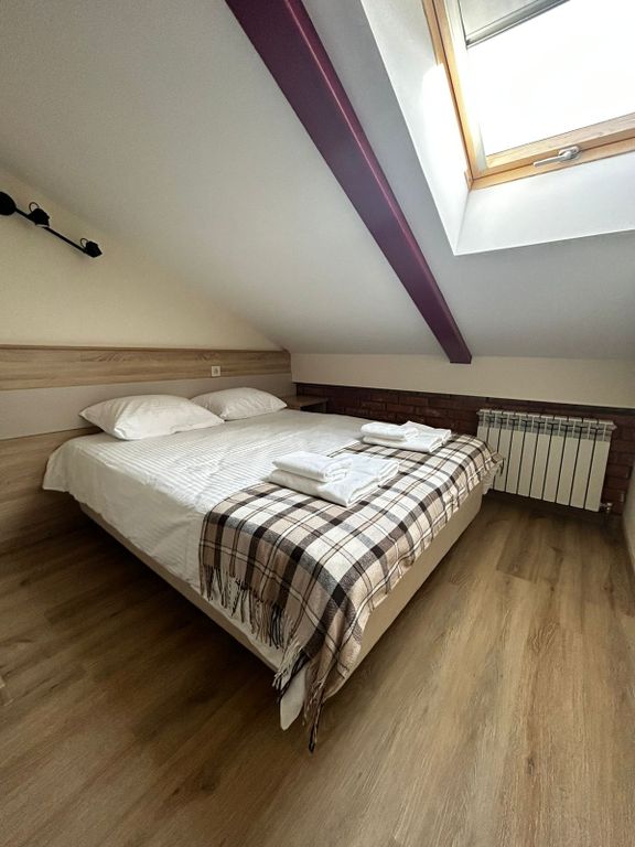 Двухместный номер с 1 кроватью Эконом с мансардным окном