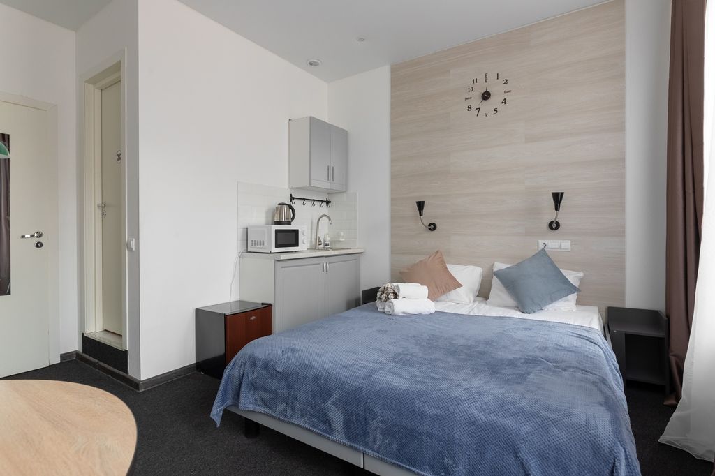 Двухместный номер с 1 кроватью стандарт + с кухней