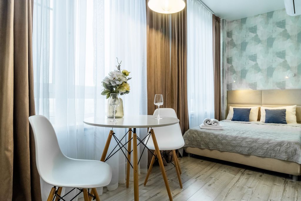 Апартаменты студия Story №1607 с видом на реку