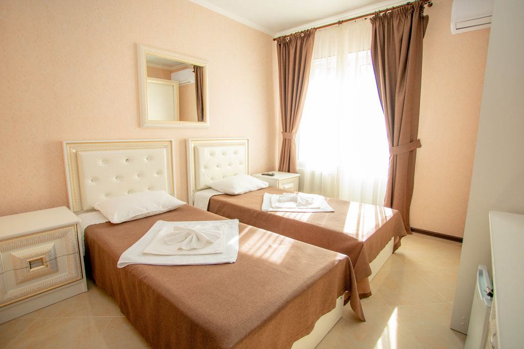 Двухместный номер с 2 отдельными кроватями стандарт с балконом