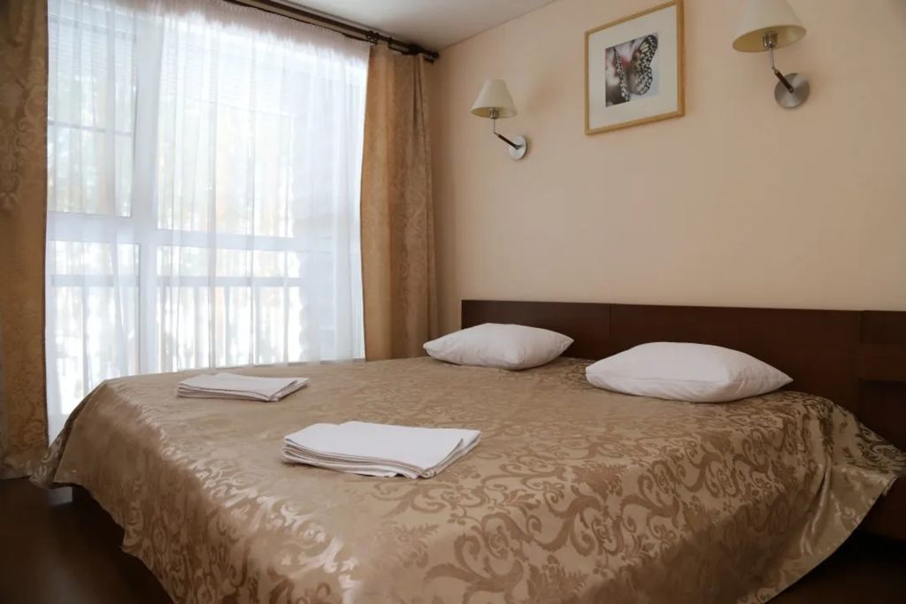 Двухместный номер с 2 отдельными кроватями сьюит с балконом