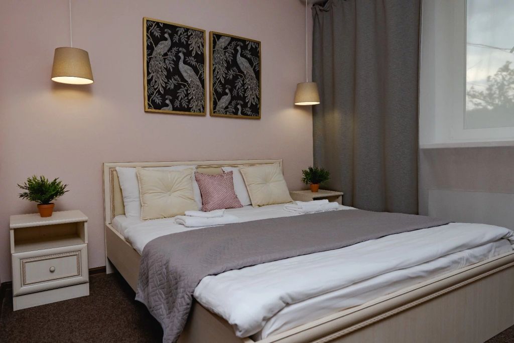 Двухместный номер с 1 кроватью люкс двухкомнатный