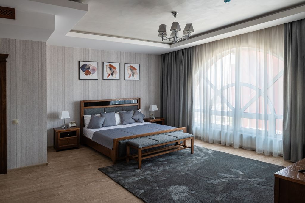 Двухместный номер с 1 кроватью стандартный с балконом