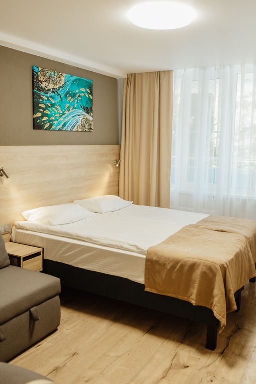 Двухместный номер с 1 кроватью стандарт с балконом, 1 корпус