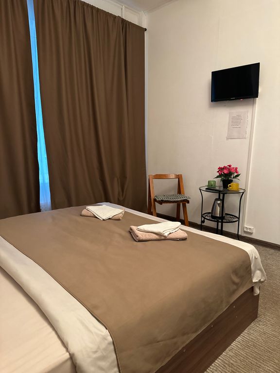 Двухместный номер с 1 кроватью улучшенный с видом на город