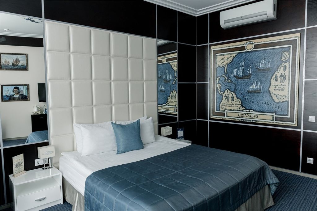 Двухместный номер с 1 кроватью комфорт с видом на Волгу, 2 этаж