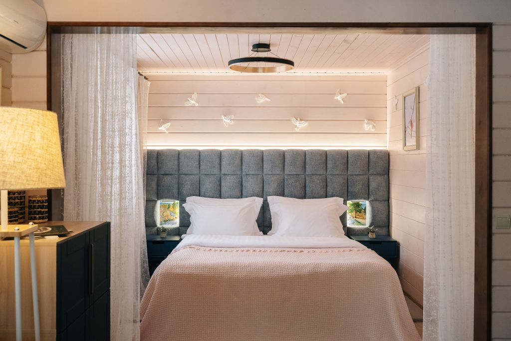 Дом Уютный дом Кили с видом на сосновый лес и живописную территорию парк-отеля