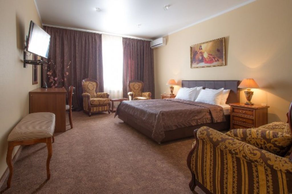 Двухместный номер с 1 кроватью люкс