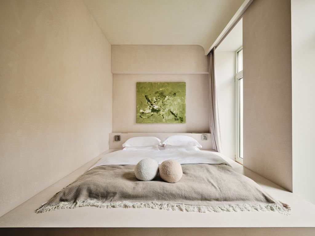 Двухместный номер с 1 кроватью Стандарт с видом во внутренний дворик