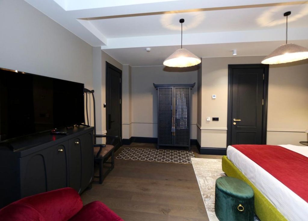 Двухместный номер с 1 кроватью люкс с видом на море