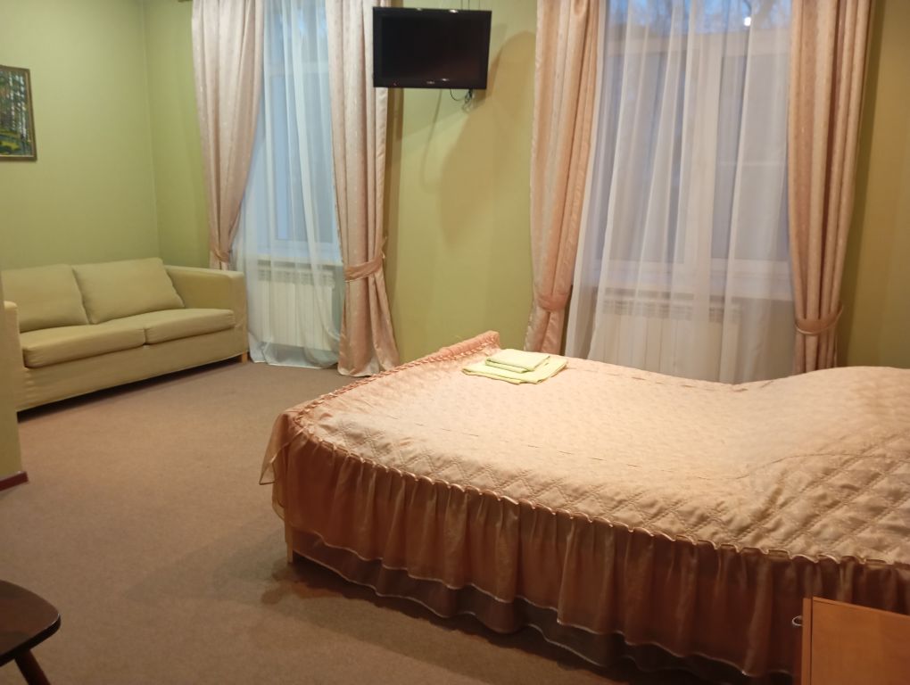 Двухместный номер с 1 кроватью Люкс с диваном