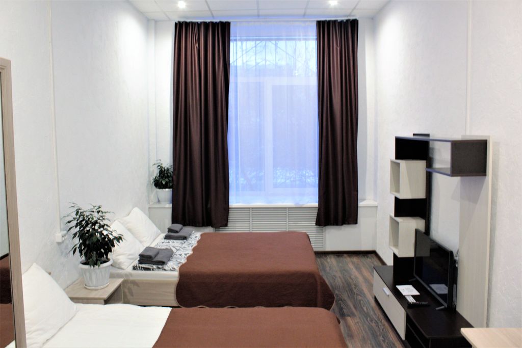 Апартаменты с душем, туалетом и мини-кухней в номере