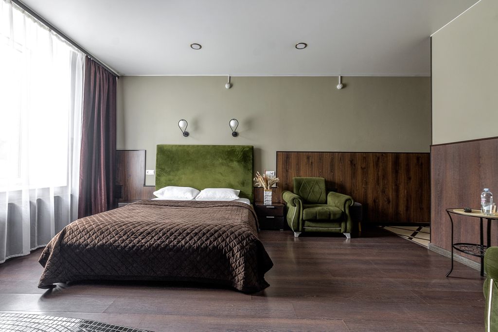 Двухместный номер с 1 кроватью люкс