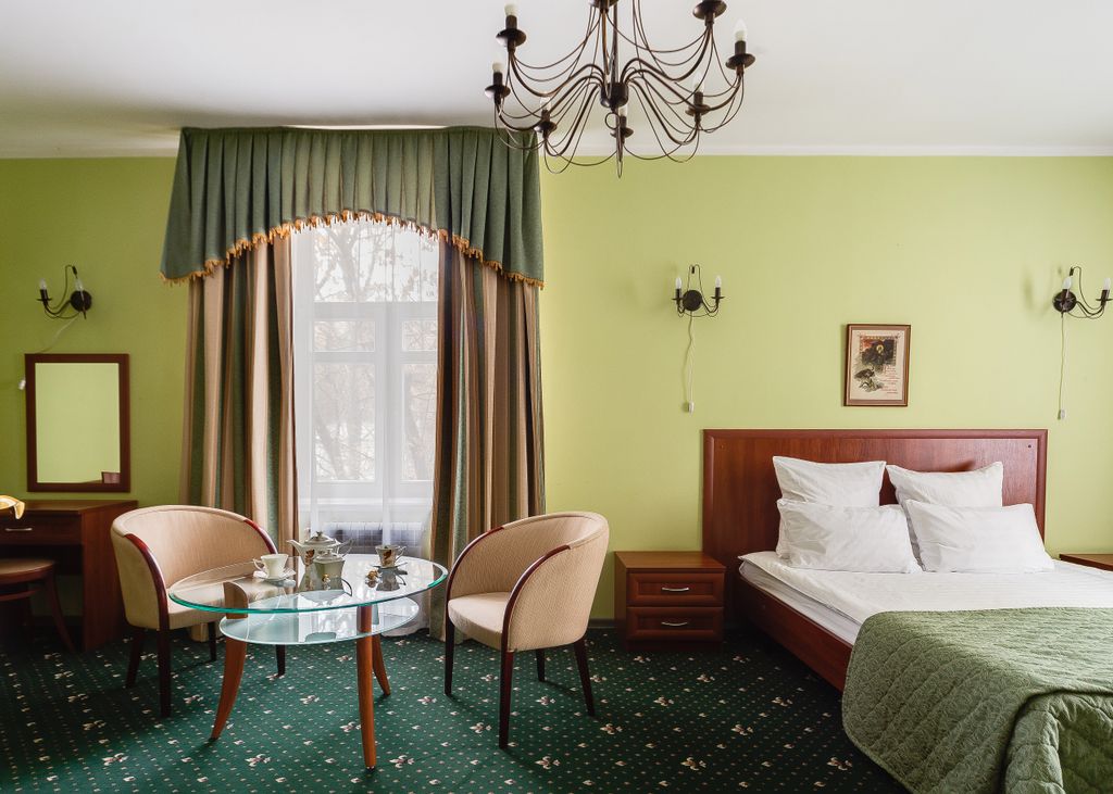 Двухместный номер с 1 кроватью Люкс