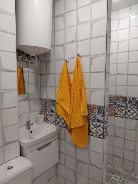 Совмещённый санузел с душевой.