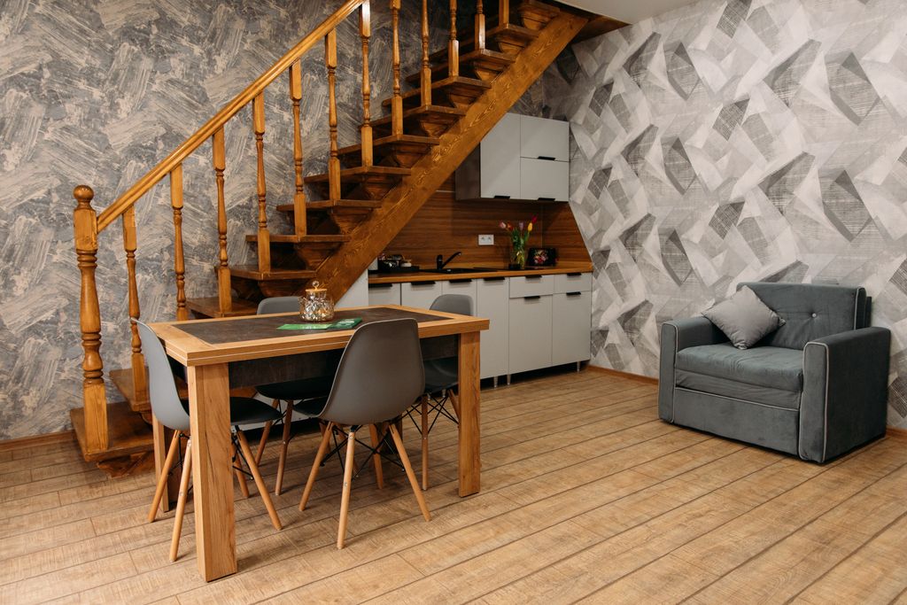 Апартаменты двухуровневые однокомнатные с кухней (апарт 5)