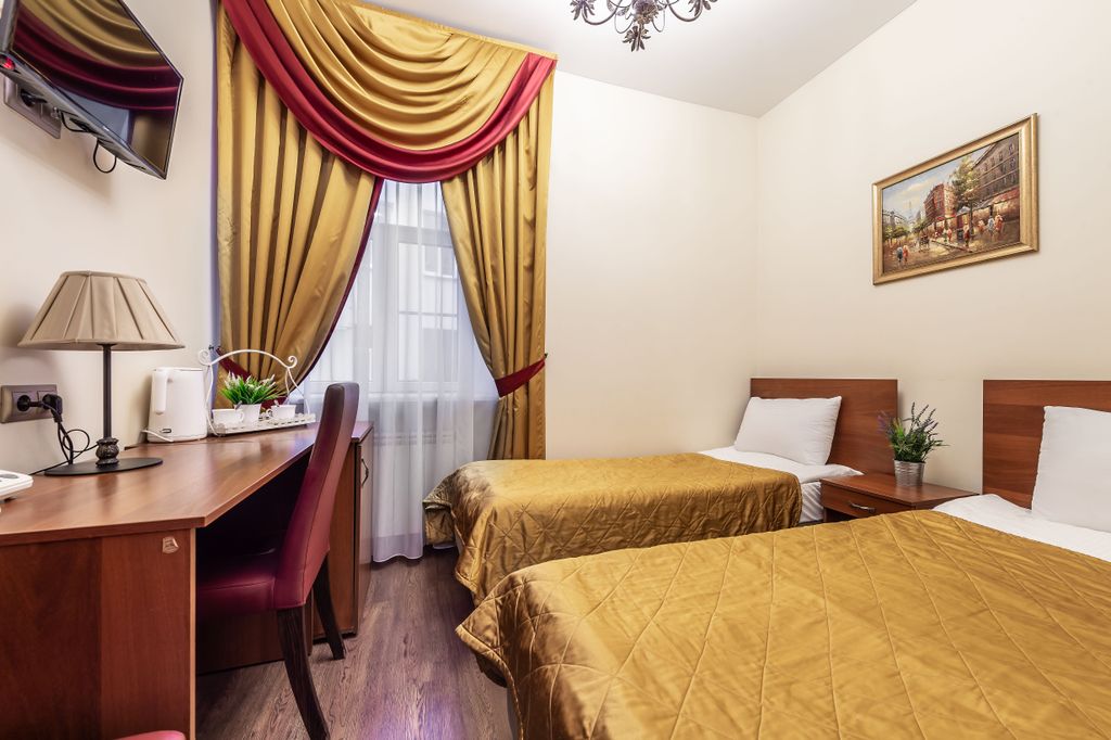 Двухместный номер с 2 отдельными кроватями стандарт