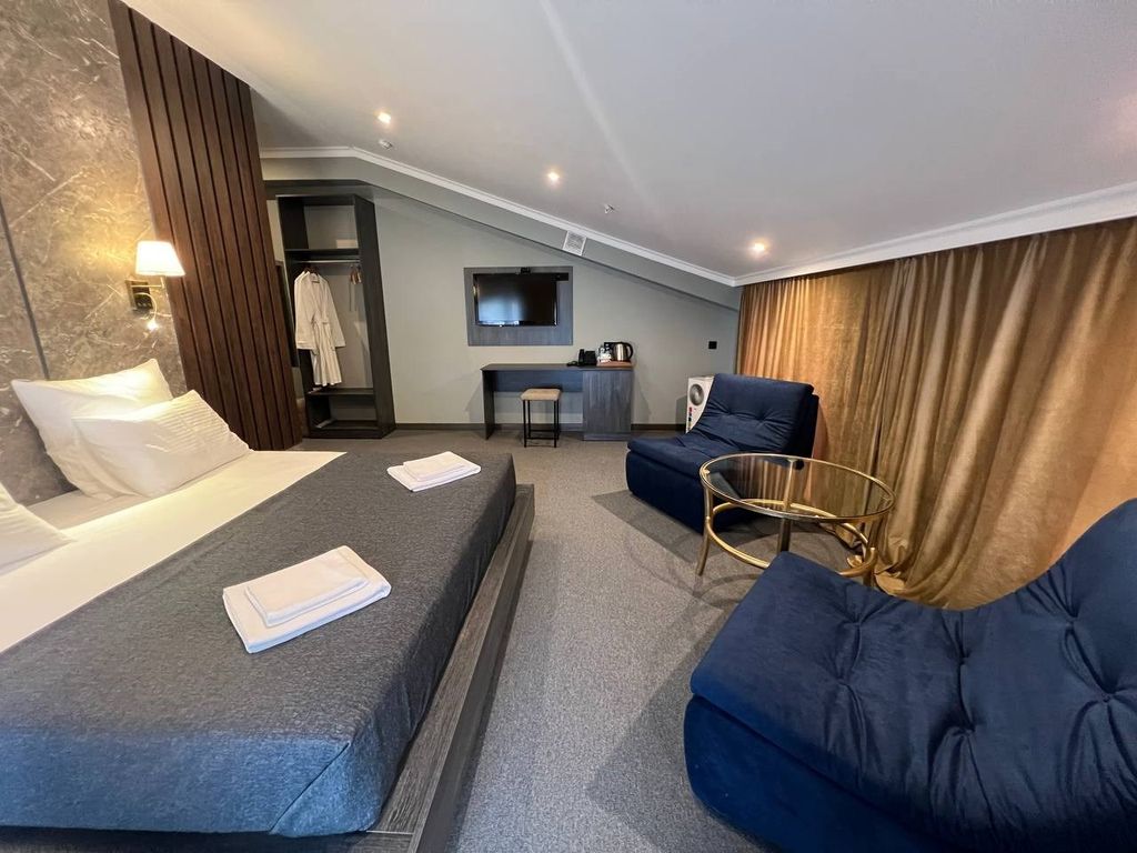 Двухместный номер с 1 кроватью делюкс