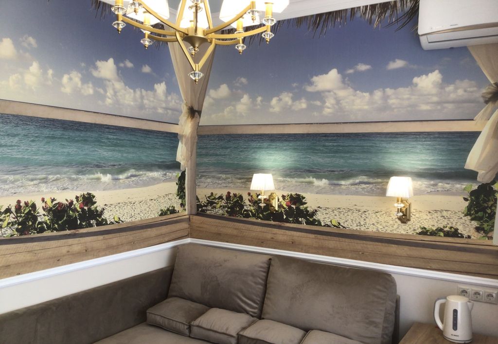 Двухместный с 1 кроватью семейный standard с видом на море