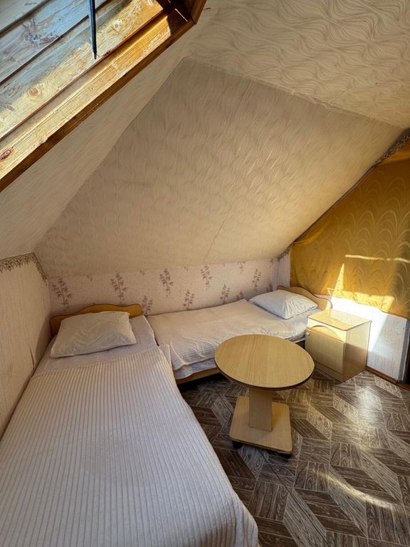 Двухместный номер с 2 отдельными кроватями Двухместный эконом на мансарде