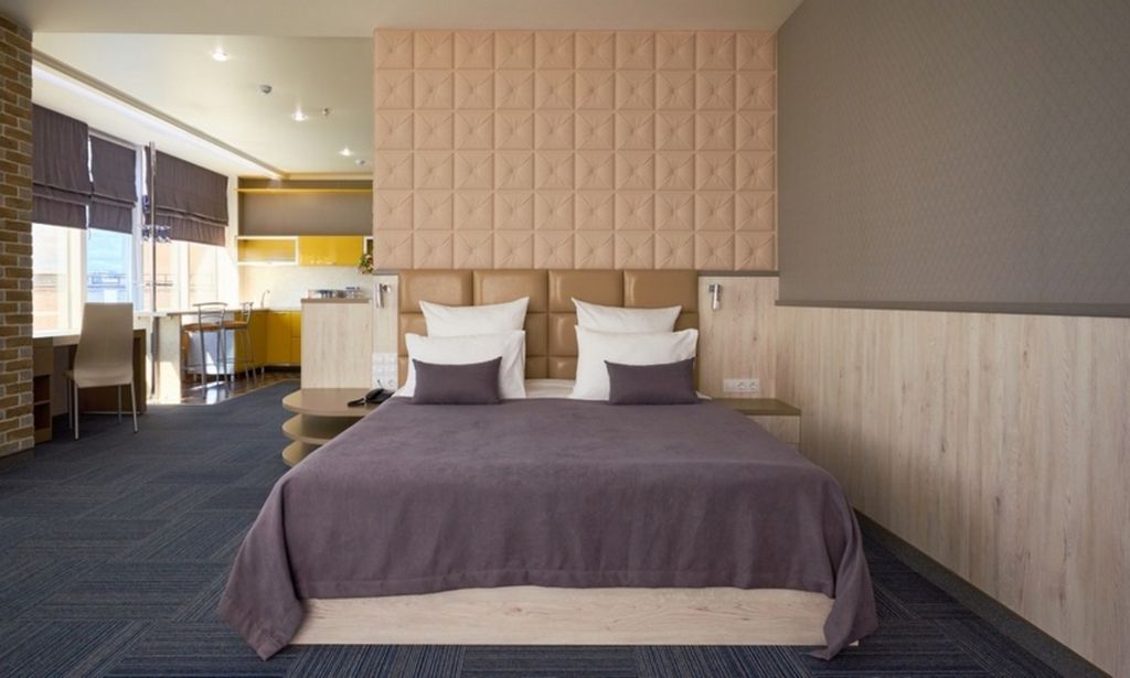 Двухместный номер с 1 кроватью делюкс панорамный