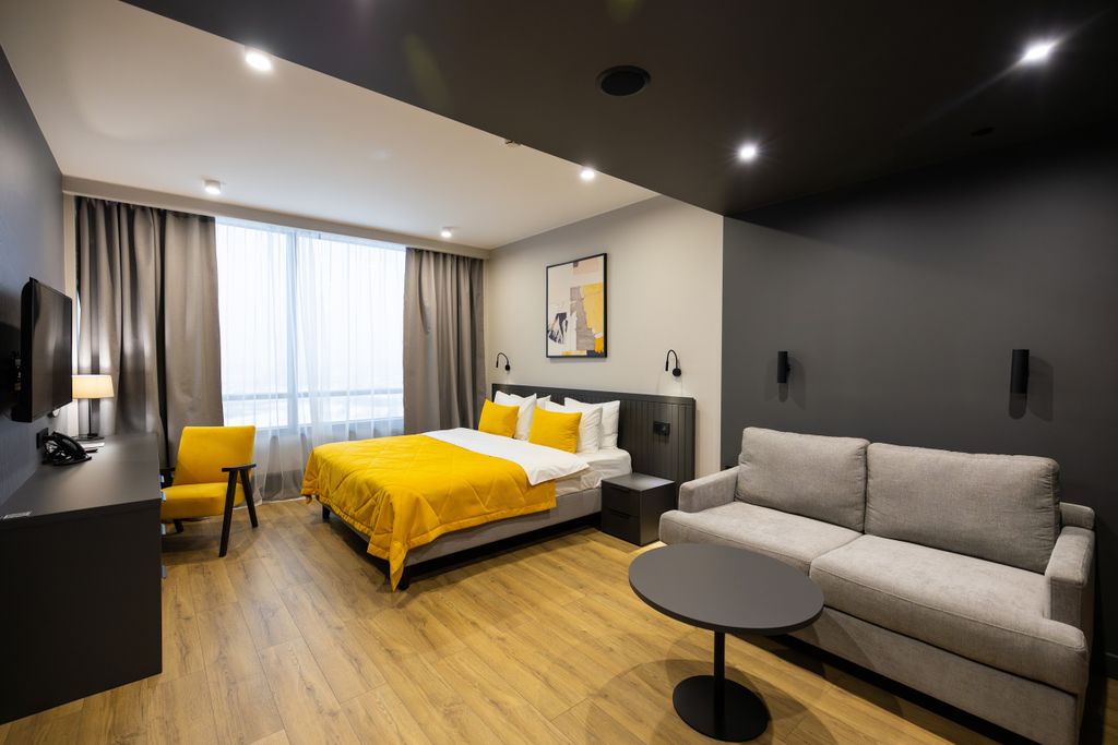 Двухместный номер с 1 кроватью полулюкс