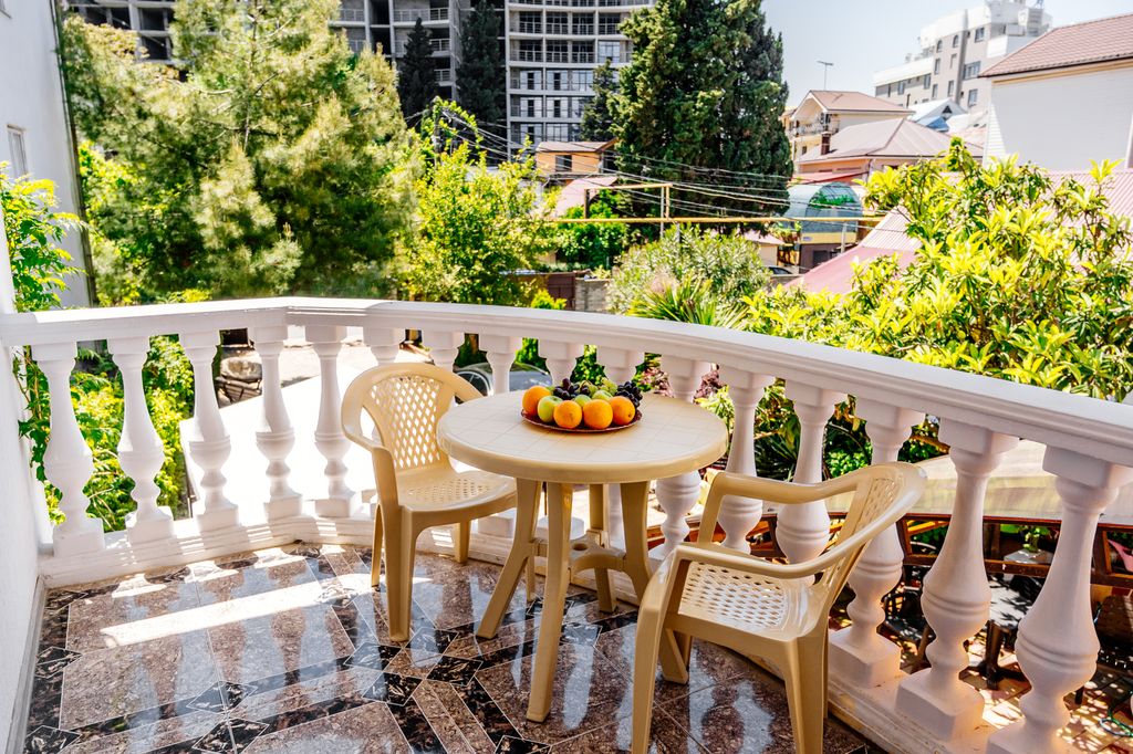 Двухместный номер с 1 кроватью с балконом