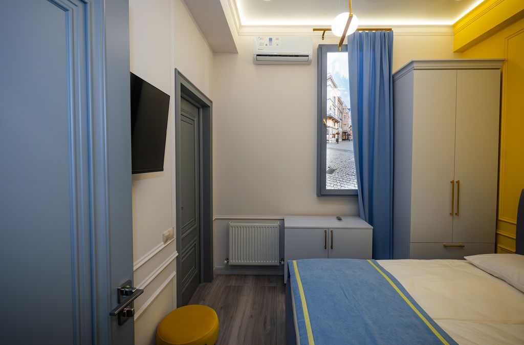 Двухместный номер с 1 кроватью Оранжевый