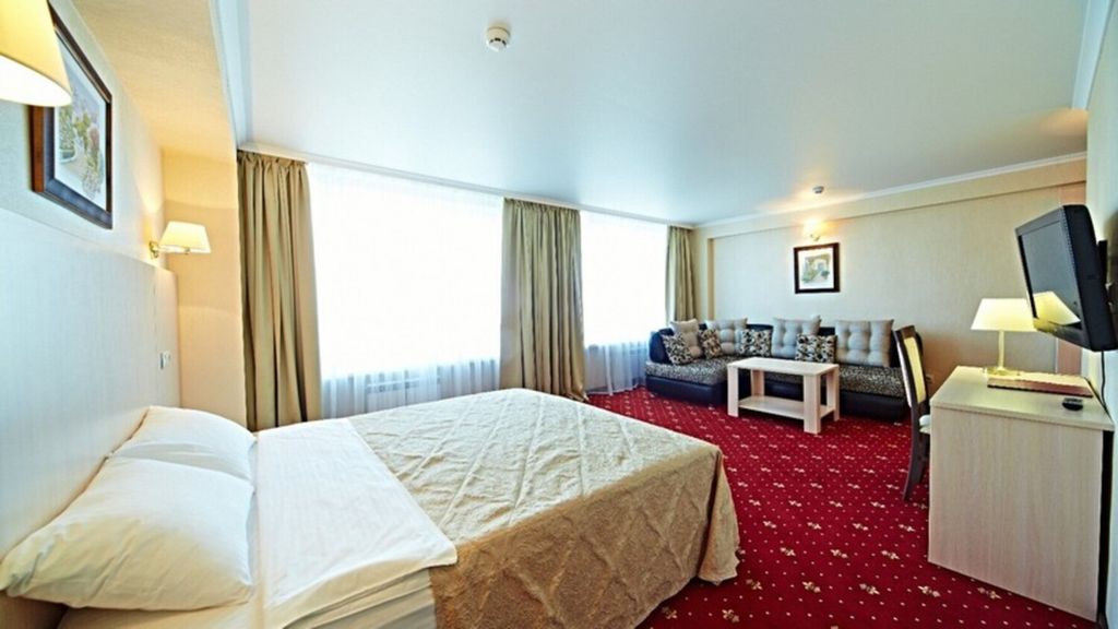 Двухместный номер с 1 кроватью люкс-студия