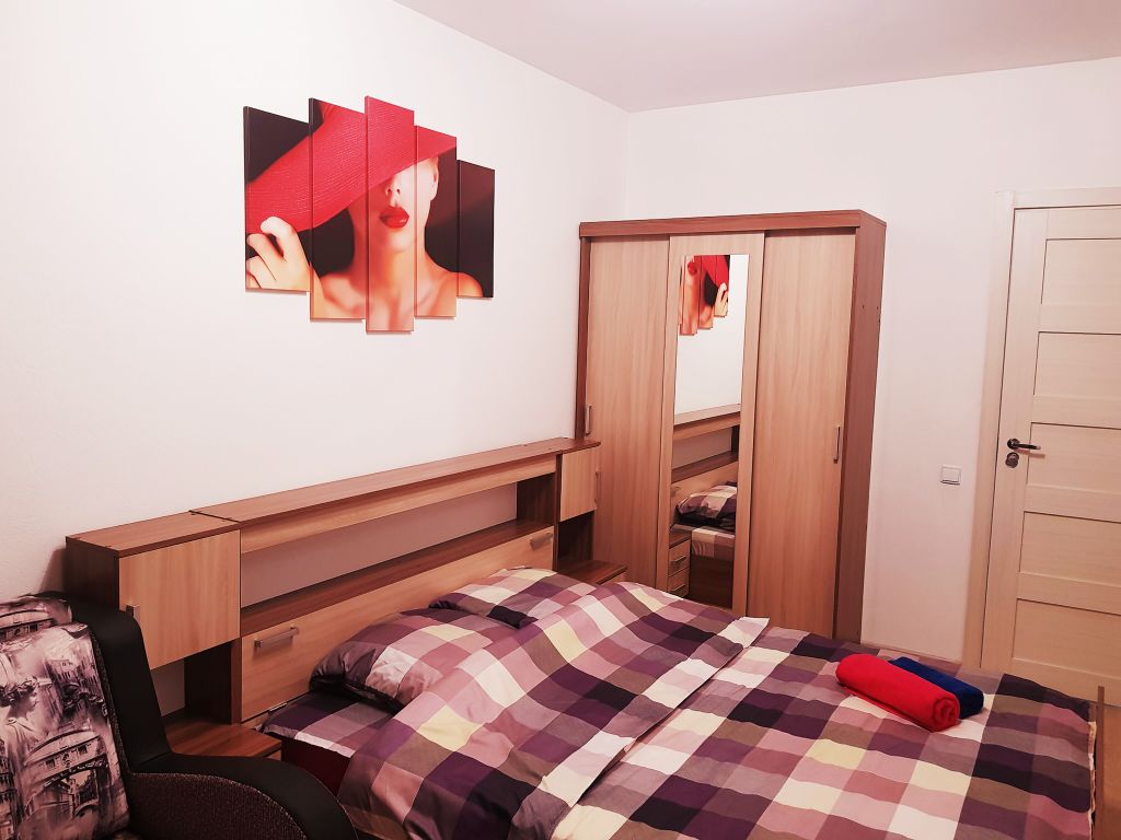 Четырёхместный номер стандарт с видом на город