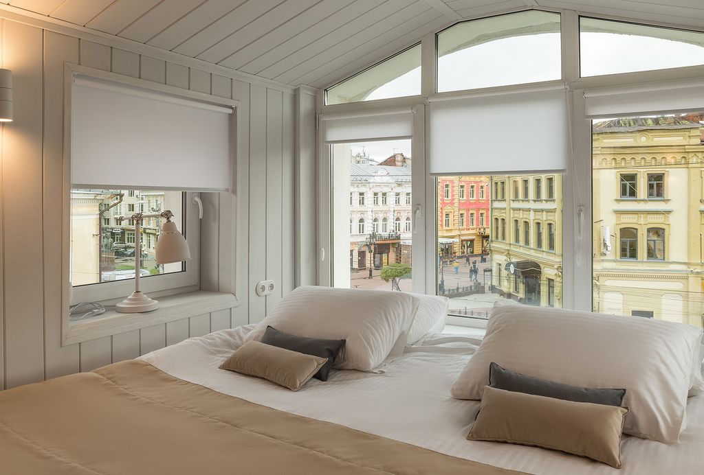 Двухместный номер с 1 кроватью Мансарда