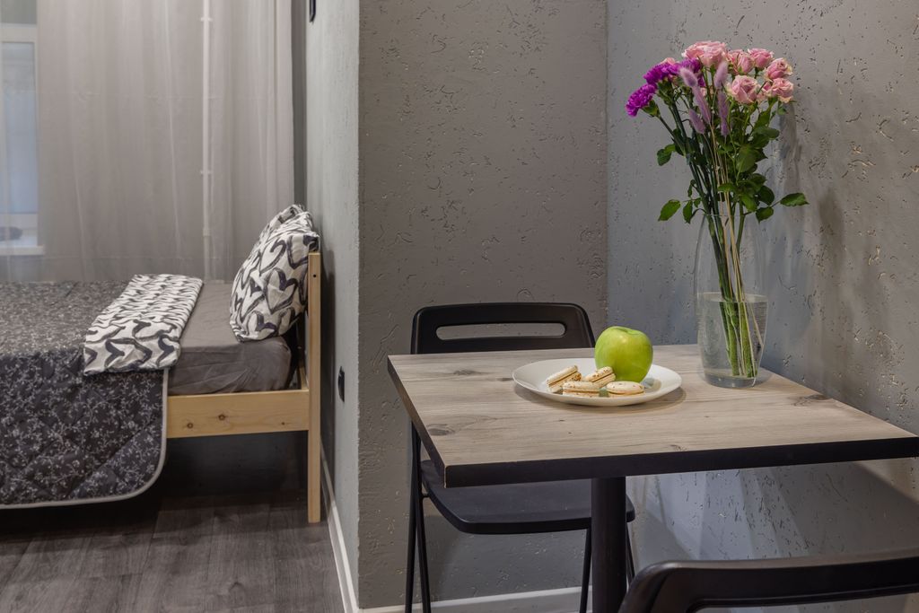 Апартаменты современная двухместная студия