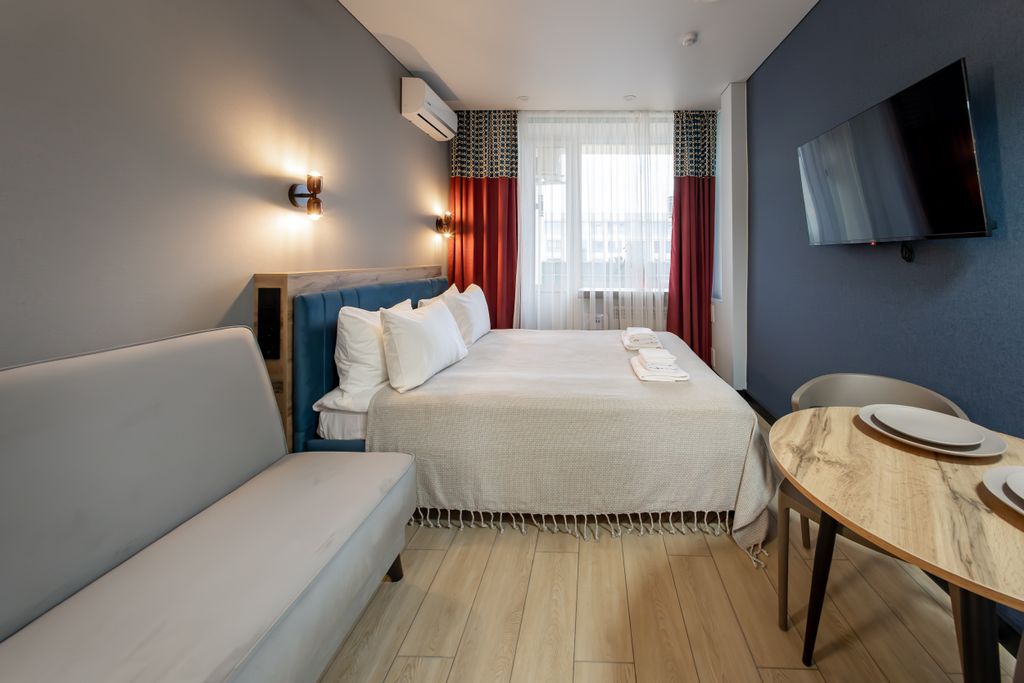 Семейный номер апартаменты с балконом