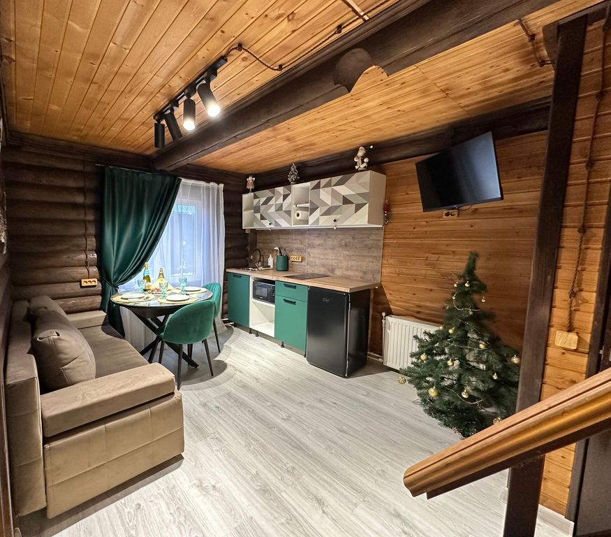 Двухместный номер с 1 кроватью улучшенный с видом на горы