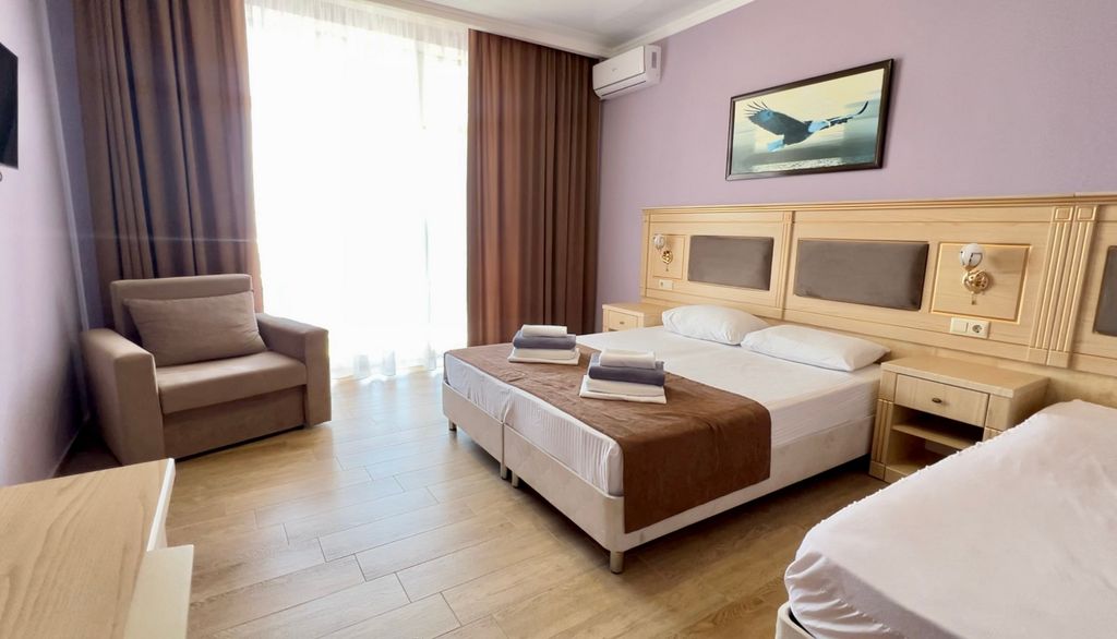 Четырёхместный номер  стандарт